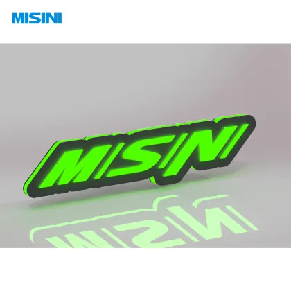 Store LED Logo Light Box Driving Light Custom Logo RGB Flow Series LED Badge