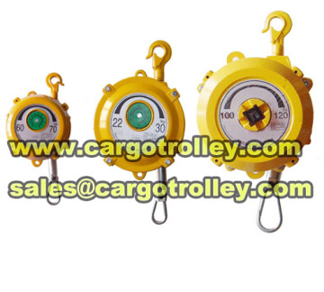 Spring tools balancers can reduce the labour force