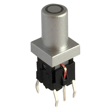 Illuminated Tact Push LED Switch With Tactile Cap