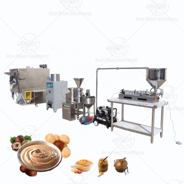 Small Scale Peanut Butter Making Machine | Peanut Hazelnut Paste Production Line Factory Price