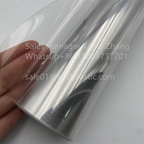 Transparent low-temperature resistant blister APET sheet