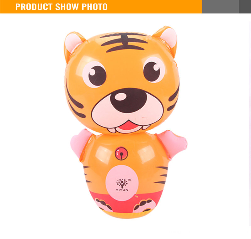 Cartoon Animal Assorted Styles Inflatable Tiger