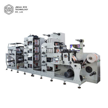 FPL320-8 Máquina de impresión Flexo de película auto adhesiva PVC Flexo