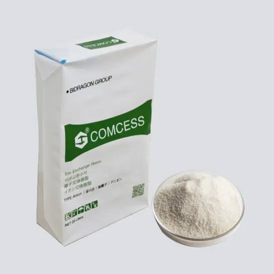 201X4 Gel Type Strong Basic Anion Exchange Resin for Pure Water Ion Exchange Resin