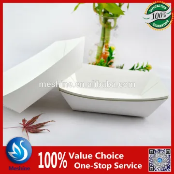 Disposable paper boat tray square paper tray