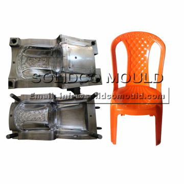 Factory moden design plastic injection armless chair mould