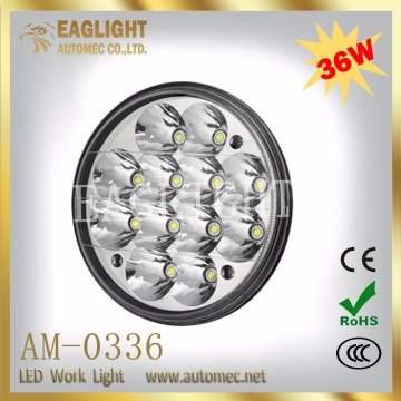 Wholesale factory direct 10-30V IP 67 Black 36w auto car work led lights