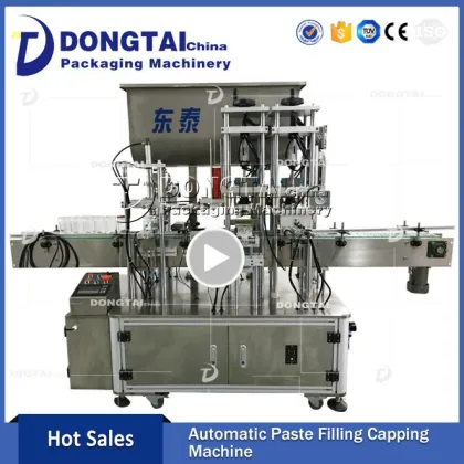 Hot Pepper Sauce Filling Capping Machine