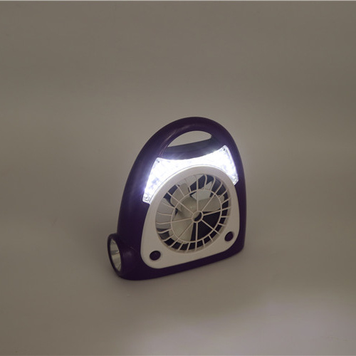 Modern Decorative Invisible Rechargeable Fan With Light