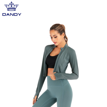 Custom color workout yoga practice jacket