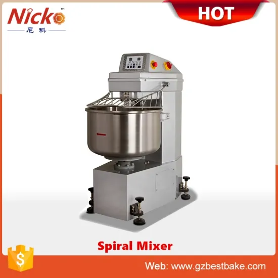 Spiral Machine Knead Flour Industry Bread Commercial Dough Mixer