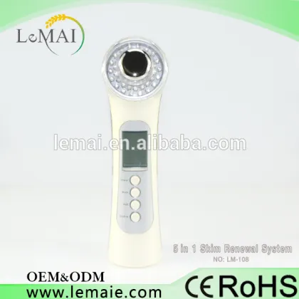 Multi Functional Beauty Equipment 5 in 1 facial ultrasonic facial Medical and Phototherapy Beauty