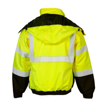 Blouson aviateur de sécurité réfléchissant d&#39;hiver