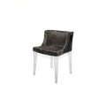 Mademoiselle Kravitz Fur Polycarbonate Dining Chair