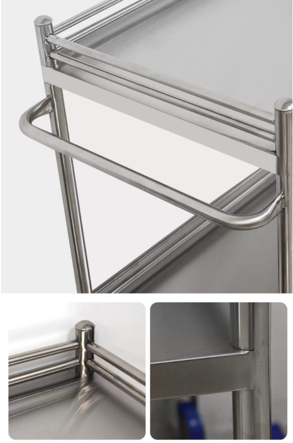 medical stainless steel trolley