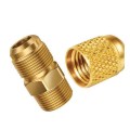 Custom CNC Lathe Machining Brass Thread Parts