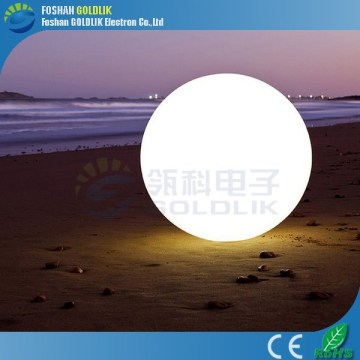 GLACS Control RGB Color Dia 80cm Large Battery Garden Glow Plastic LED Outdoor Ball Light
