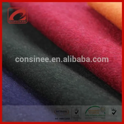 Consinee brand double sides 100 cashmere coat cashmere fabric