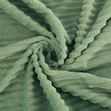 Flanella con tessuto di flanella lavorata a maglia jacquard a righe verticali