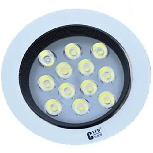 High Intensity Dimmable Round 12w Led Recessed Ceiling Light