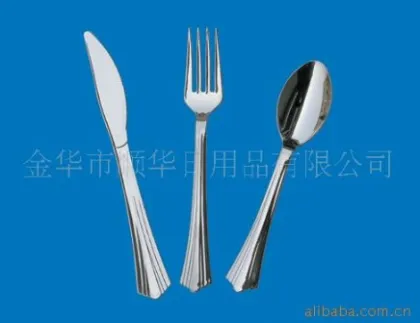 Plastic Silver Coated Knife (ST-PSC001)