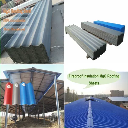 Iron Crown Waterproof Sound-insulation MgO Roofing Sheets