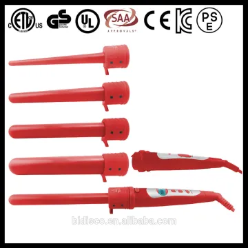 2015 fashiona design colorful ceramic bubble conical hair curler