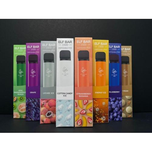 Sabores de frutas Elf Bar 1500 Puffs por atacado