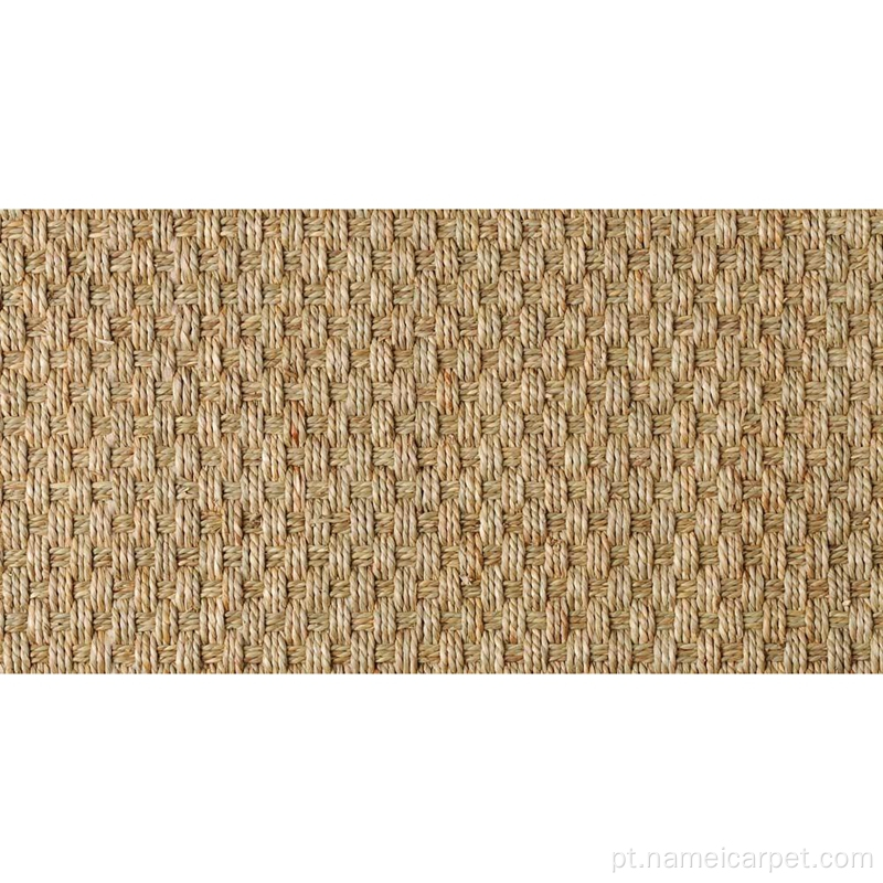 Carpetes artiartificiais naturais de ervas marinhas