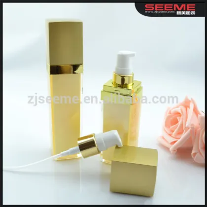 New Lotion Bottle , Acrylic Square lotion Bottle; lotion container