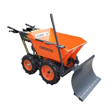 Mini Dumper de caminhão com motor a gasolina para trabalho de aeroporto e hospital - capacidade de carga de 250 kg