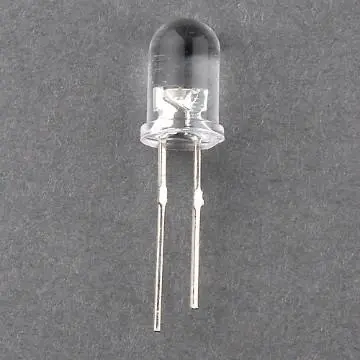 water clear lens 5mm blue led diode