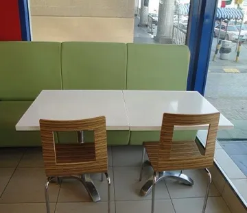 Customised Solid Surface Long Table Narrow Table For Dining Marble Table Tops 3000*1200mm