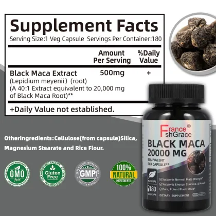 Black Maca Capsules Boost Energy Best Black Capsules