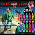 R & M Squid Box 5200 Puffs Thiết bị Vape dùng một lần