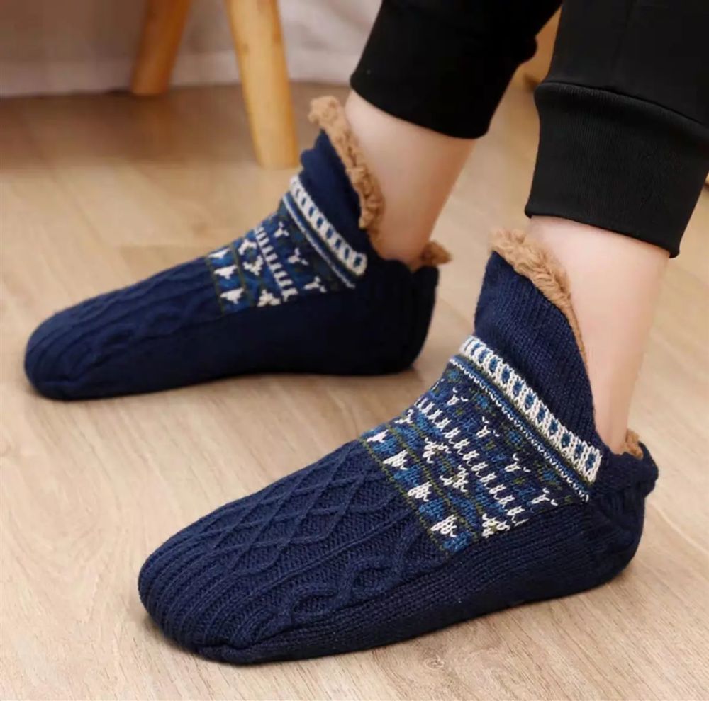 Knitted Thermal Slipper Socks