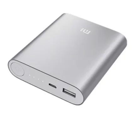 Famous Brand Promotional Xiaomi Mobile Power Bank Xiao Mi Power Bank 10400mah Emergency Power Bank