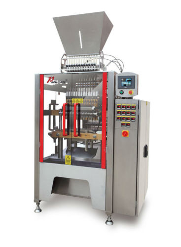 Multilane stick bag packing machine with auger filler for vitamin powder