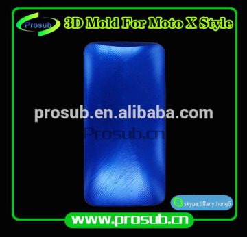 3D sublimation mobile phone case cover plastic injection mould for SFM-Moto X Style