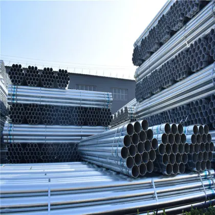 EN 39 Galvanized Steel Scaffold Pipe 48.3mm Stock