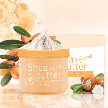 Großhandel Shea Butter Body Peeling für tiefe Reinigung und Nahrung