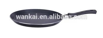Aluminium pizza pan Narrow Rim pan with handle gas pizza pan