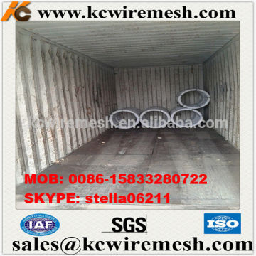 Here!!!!!! KangChen1000m/coil High Tensile Q235 Oval Steel Galvanized Wire