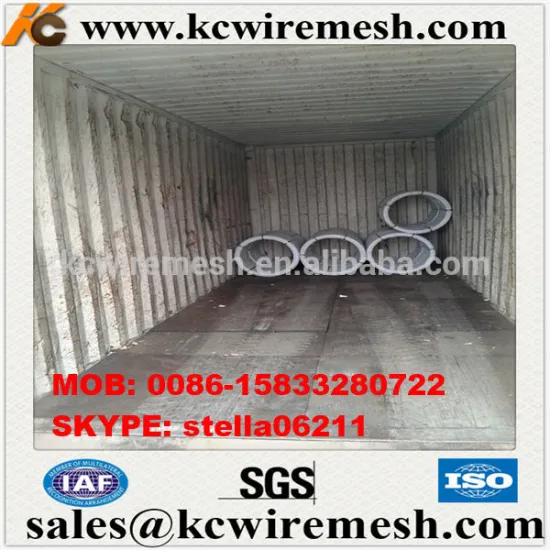 Here!!!!!! KangChen1000m/coil High Tensile Q235 Oval Steel Galvanized Wire
