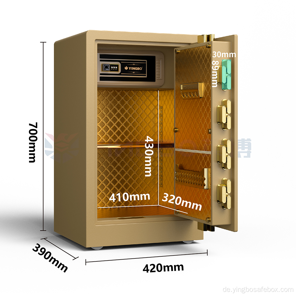 Digital Fingerabdruck Safe Box Supermarkt Safe Box