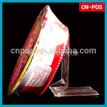 pusher stand with magnet tape for displayed