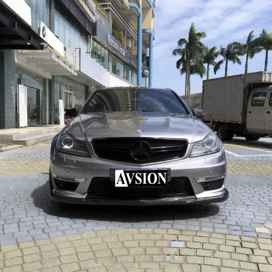 Exquisite Workmanship Body Kit for Mercedes Benz C-Class W204 to C63 AMG Model 2008-2015