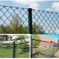 Chain link fence temporary netting