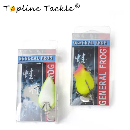 5pcs/Lot Frog Lure Fishing Lures Soft Artificial Fishing Bait Topwater Wobbler Bait For Pike Snakehead Soft Bait