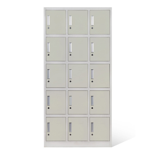 5 Tier Box Lockers Gray